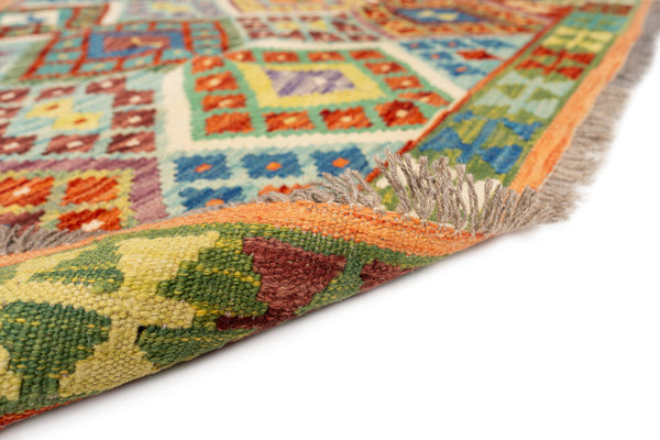 Kilim Afegão 185x147 cm.