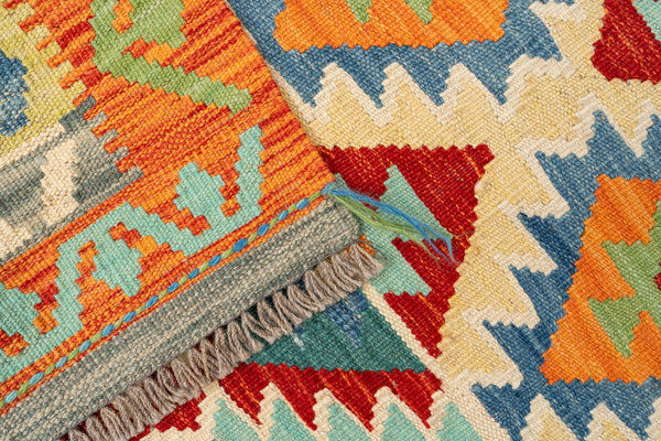 Kilim Afegão 150x103 cm.