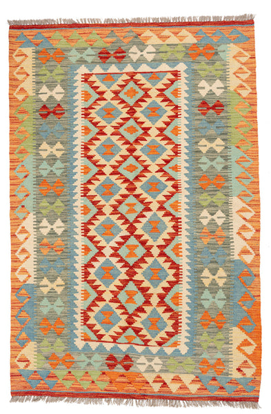 Kilim Afegão 158x101 cm.